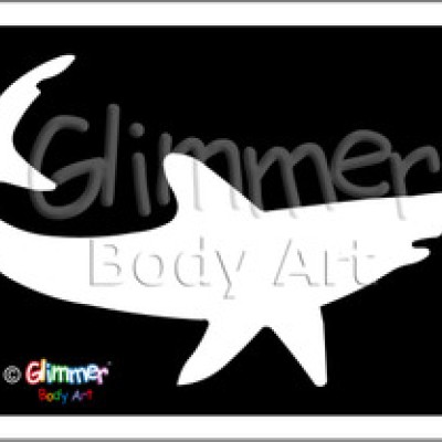 Glitter tattoo 051 Shark Pack Of 5 